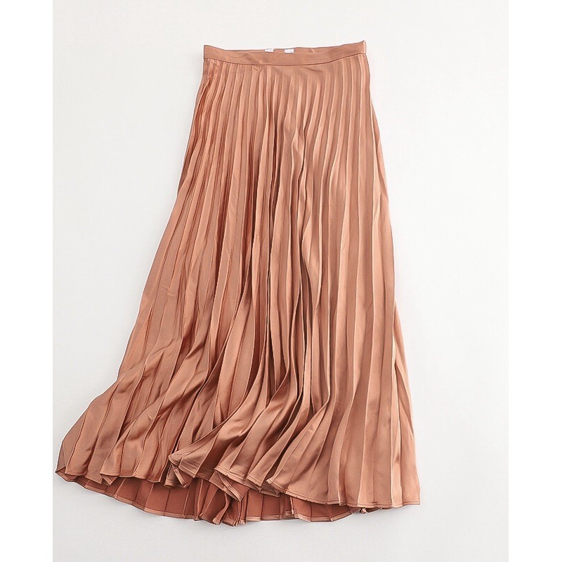 Chân váy xếp ly cam | BigBuy360 - bigbuy360.vn