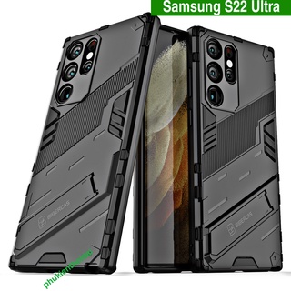 Ốp lưng Samsung S22 Ultra Iron Man Ver 2 chống sốc giá đỡ mặt lưng nhựa PC viền dẻo