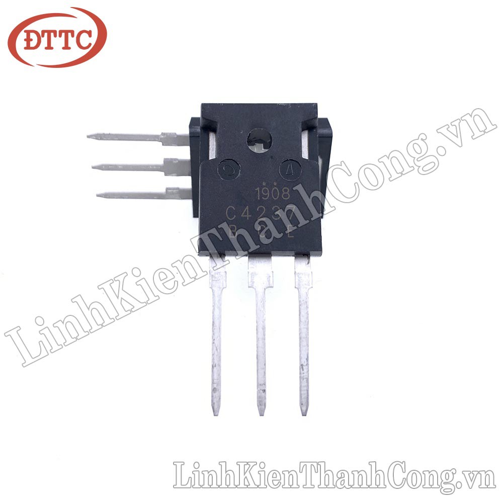 C4237 transistor NPN 10A 1200V kiểu chân TO-247