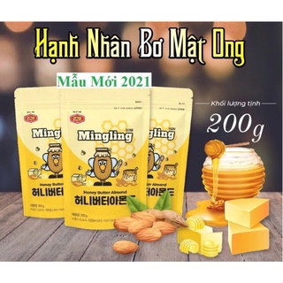 HẠNH NHÂN TẨM BƠ MẬT ONG TOM S FARM 200G RẤT TỐT CHO THAI PHỤ