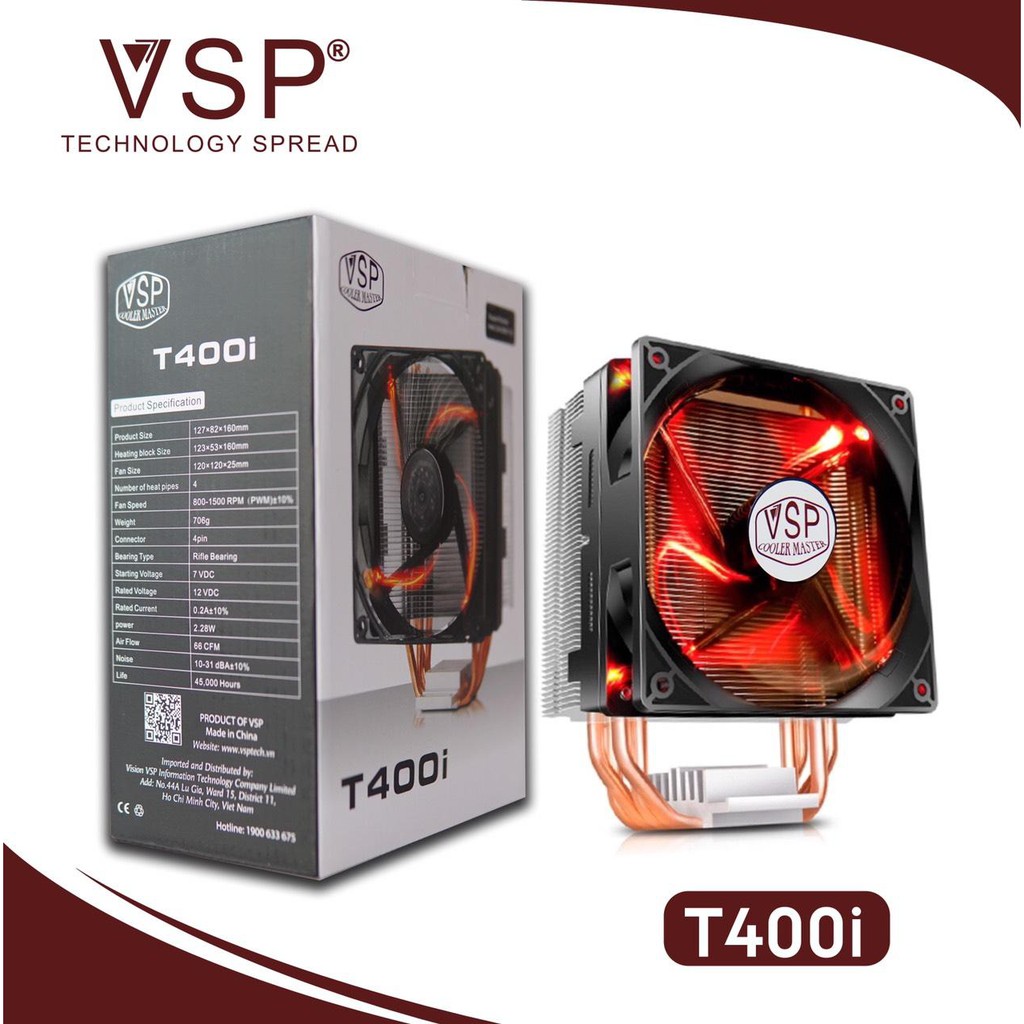 FAN02 Fan Tản nhiệt khí T400i Full Socket