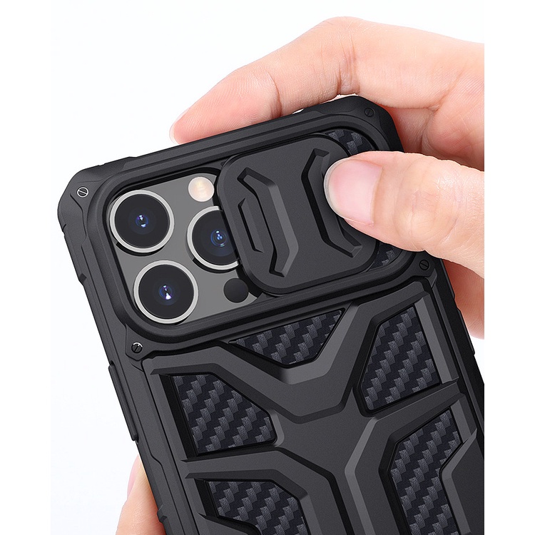 Ốp Chống Sốc iPhone 13 Pro Max Nillkin Adventurer Bảo Vệ Camera