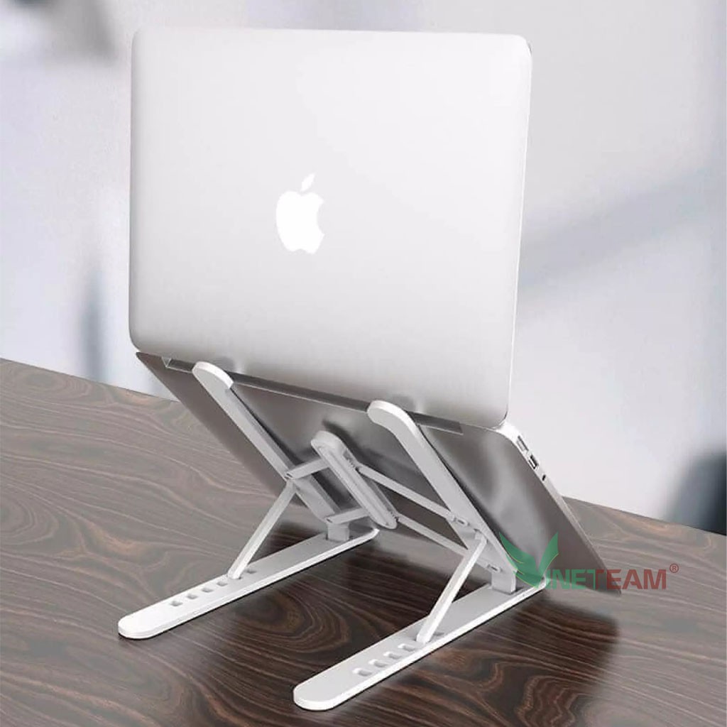 Giá đỡ Laptop Macbook stand P1 nhựa ABS hỗ trợ tản nhiệt gấp gọn chỉnh độ cao, đế tản nhiệt laptop ipad macbook -dc4453