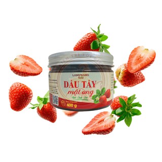 MỨT DÂU TÂY MẬT ONG LANGBIANG FOOD 400G