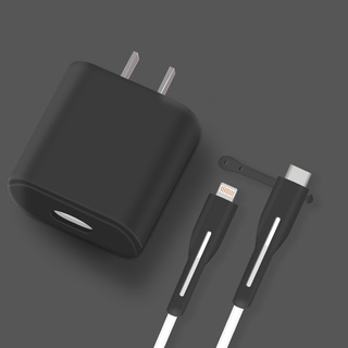 Bọc bảo vệ đầu sạc chống gãy đứt cáp sạc USB Iphone android cổng lightning type C KinoShop