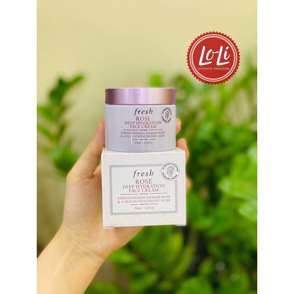 Fresh Kem Dưỡng Cấp Ẩm Hoa Hồng Fresh Rose Deep Hydration Face Cream