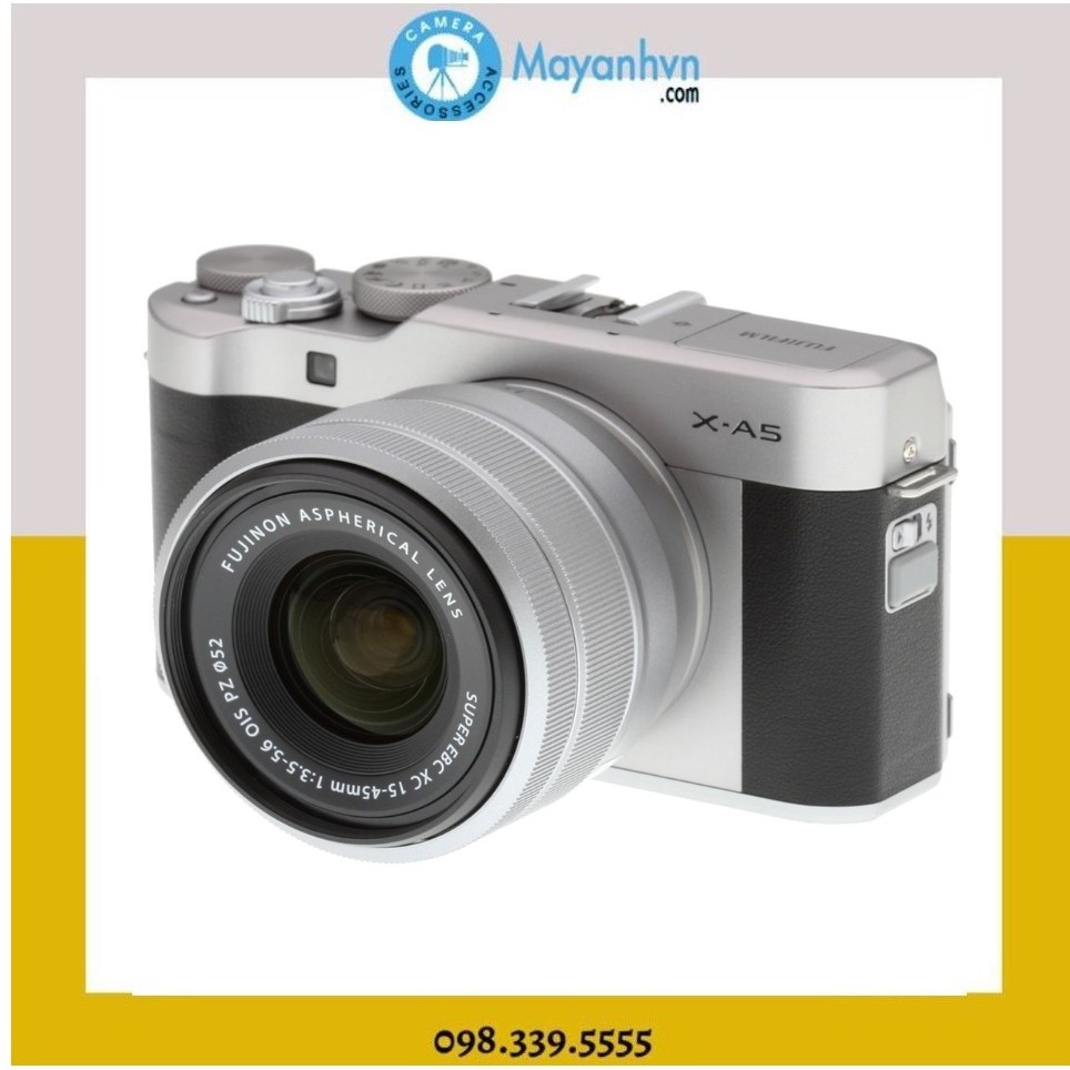 [Mã 159ELSALE hoàn 7% xu đơn 300K] Máy ảnh fujifilm X-A5 15-45mm II Kit