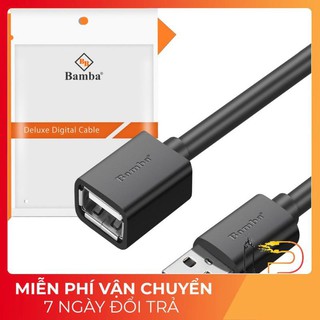 Dây usb nối dài 2.0 bamba dài 1.5m - 3m - 5m - 10m