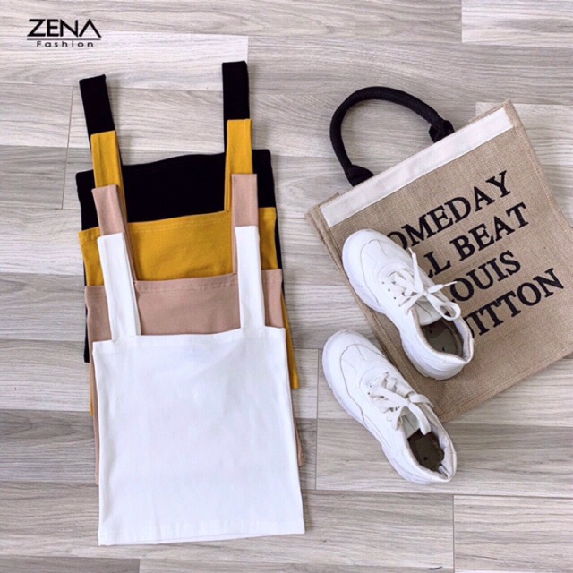 Áo 2 dây cổ vuông chất đẹp