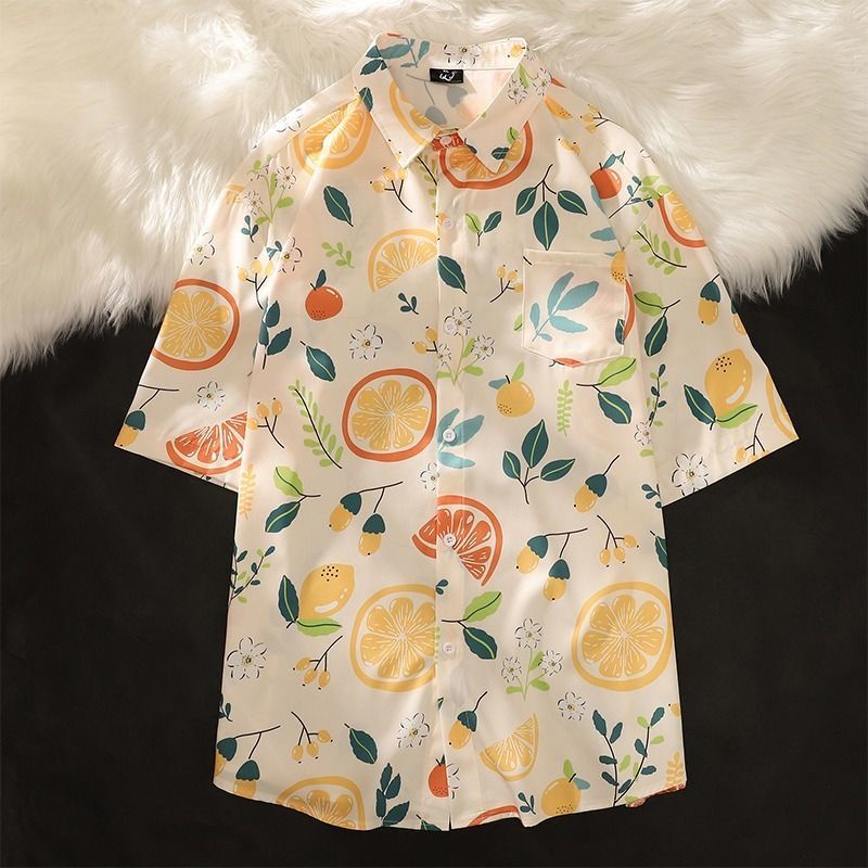 Áo Sơ Mi Mỏng Tay Ngắn Dáng Rộng Thời Trang Mùa Hè Dành Cho Nữ