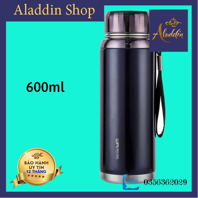 Bình giữ nhiệt BAOL 600ml, 1000ml, 1200ml, 1500ml inox 304 Nắp titan Chính hãng cao cấp- Aladdin Shop