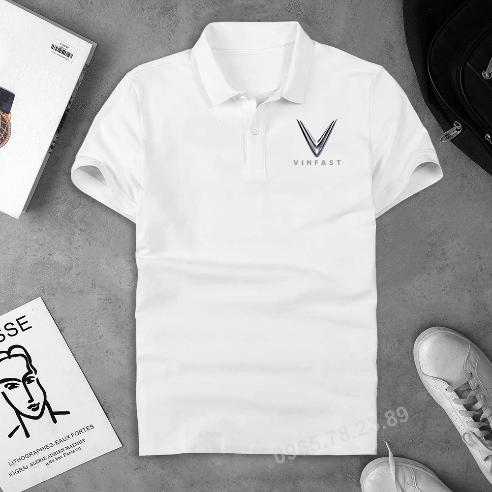 Áo thun polo cao cấp Vinfast 2 mặt HOT