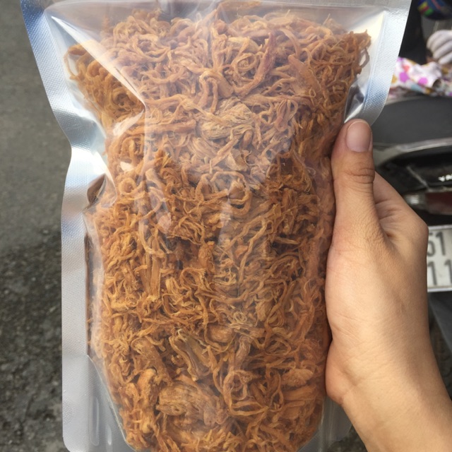 Khô gà không cay cho baby 1kg tặng 50g
