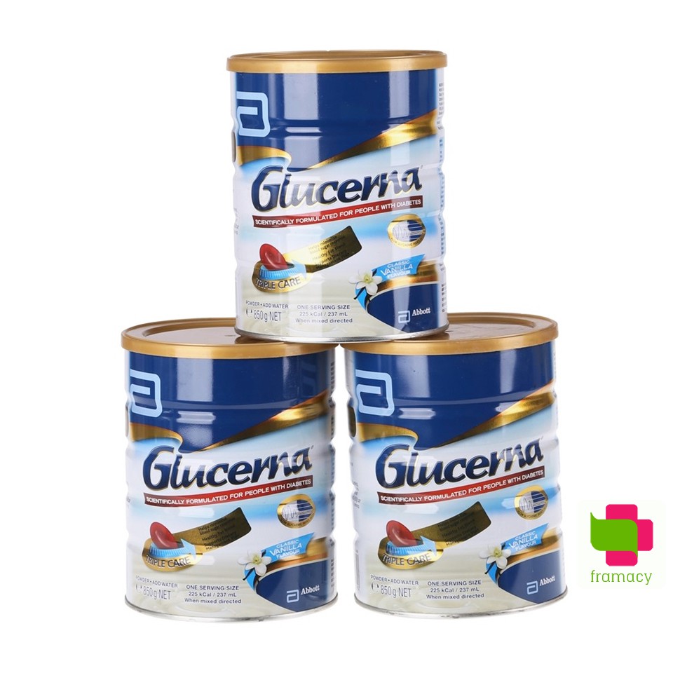 Sữa bột Abbott Glucerna, Úc dành cho người tiểu đường 850g