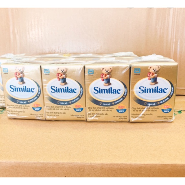 Com bo 2 loc Sữa similac pha sẵn 110ml(8 hộp)