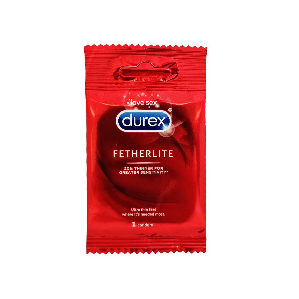 [ELHA Gift] Bao cao su Durex Fetherlite Ultra Thin Feel 1s 👌