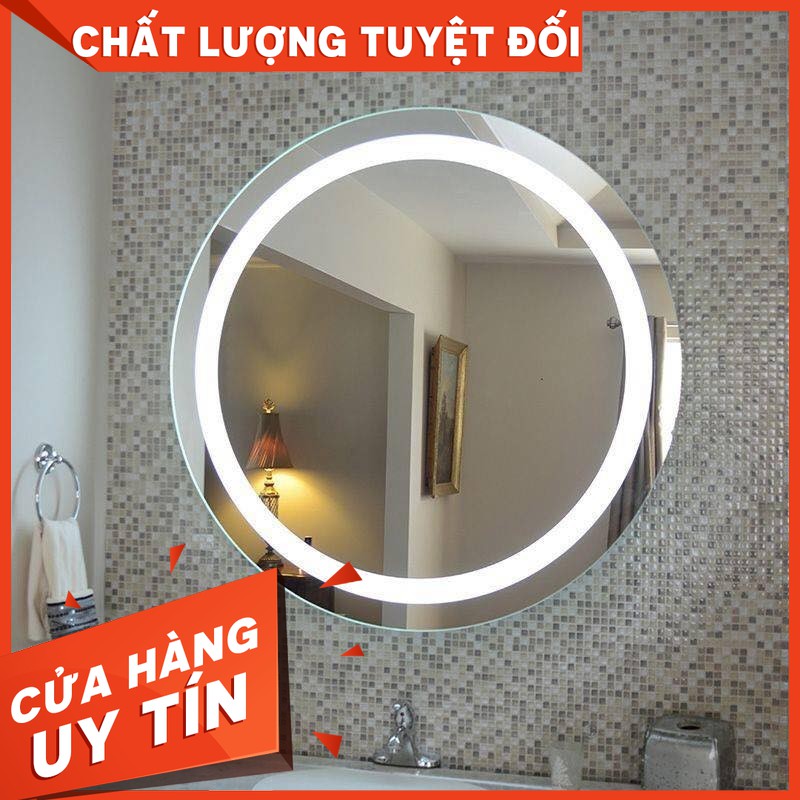 Gương Tròn Led Cảm Ứng Sang Trọng Cao Cấp Nhà Tắm