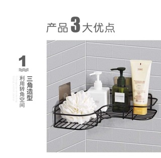 Kệ góc inox dán tường siêu chắc