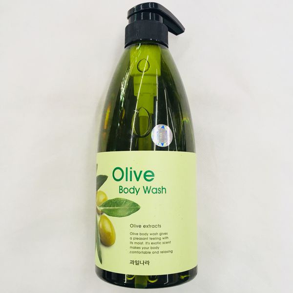 [Có tem] Sữa Tắm Welcos Olive Body Wash Hàn Quốc 740ml (Oliu)