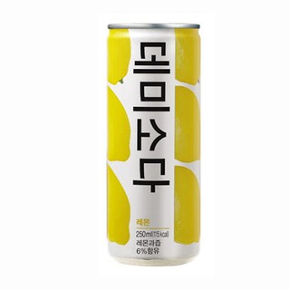 Nước demisoda vị chanh vàng 250ml - 데미소다 레몬 250ml