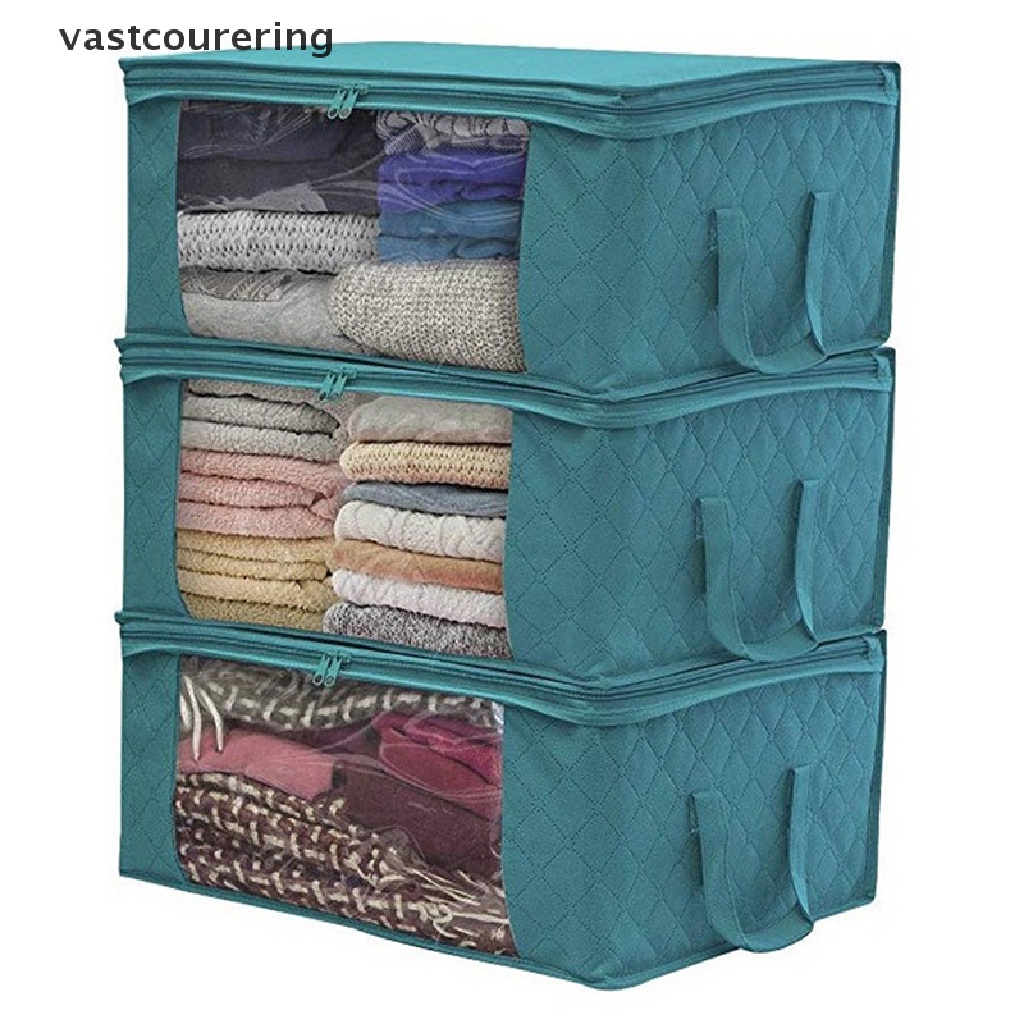 Túi vải không dệt đựng quần áo chống bụi tiện lợi