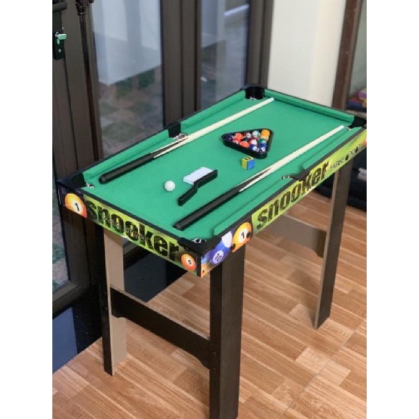Bida bàn gỗ dài 80cm đồ chơi cho bé , bi-a, bi da xịn