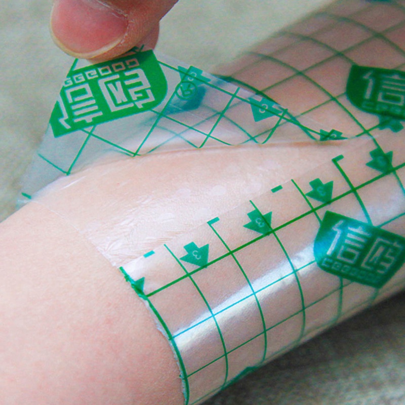 1 Cuộn Băng Keo Y Tế Trong Suốt Bằng Da PU Chống Nước Chống Dị Ứng Băng Keo Dán Vết Thương