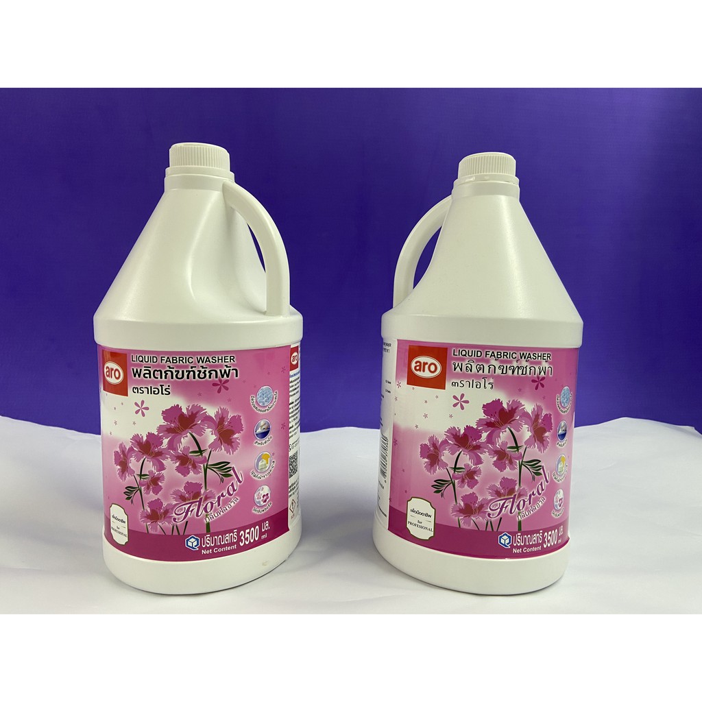 [Đáng Mua]  NƯỚC GIẶT XẢ 2 TRONG 1 ARO THÁI LAN 3500ML HƯƠNG THƠM HOA ANH ĐÀO