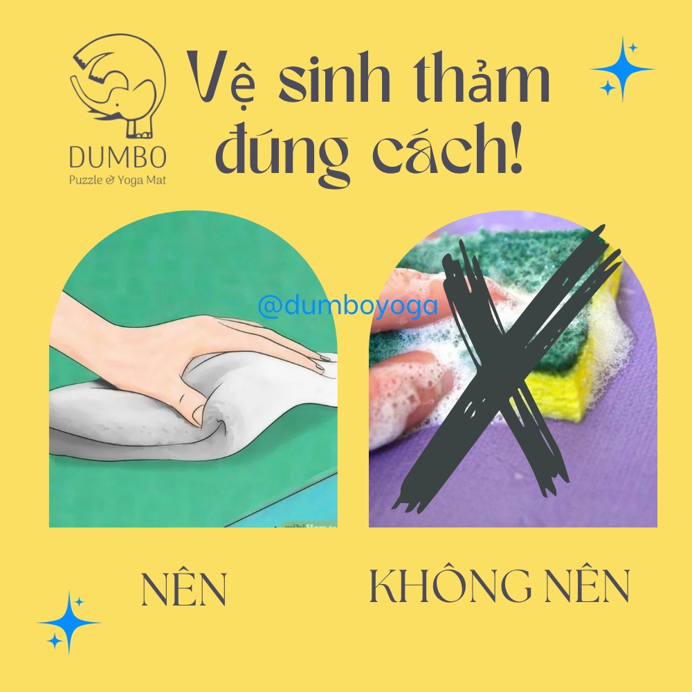 Nước Vệ Sinh Thảm Tập Yoga thảm xốp DUMBO MAT [TẶNG KÈM KHĂN LAU] NA DUMBO MAT 100ml Hương Lavender
