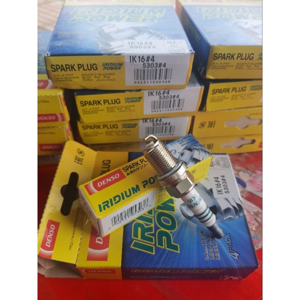 BUGI TIP 16 REN 14 NGẮN DENSO SÀI CHO NHIỀU DÒNG XE Ô TÔ HỘP 4 CÁI