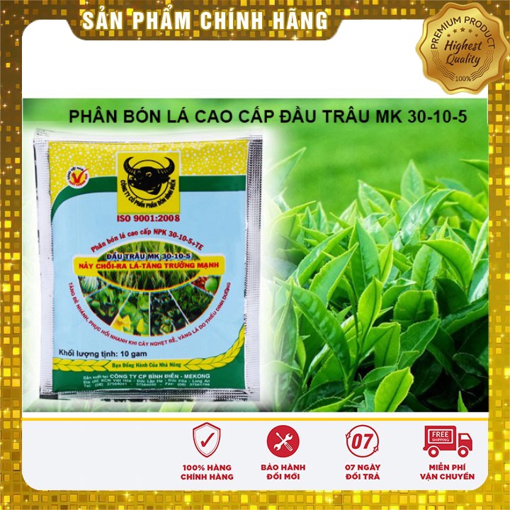 COMBO 02 GÓI Phân bón lá cao cấp Đầu Trâu loại mới 2020