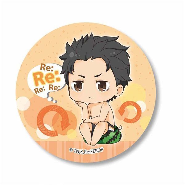 Combo 6 huy hiệu cài áo IN HÌNH Re:Zero − Bắt đầu lại ở thế giới khác anime chibi dễ thương tiện lợi