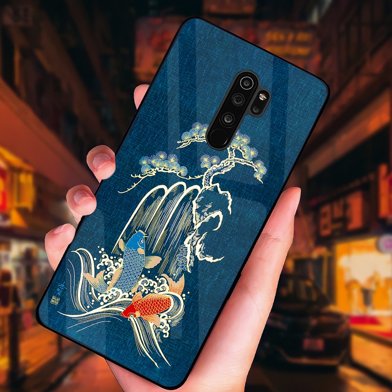 Ốp XIAOMI REDMI NOTE 8 PRO Mặt kính cường sang trọng, cao cấp, sáng bóng