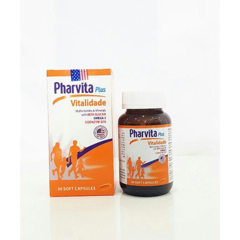 Viên uống bồi bổ cơ thể Pharvita plus