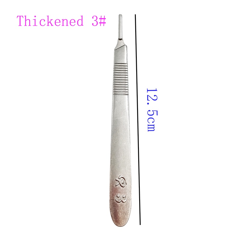 Bộ 10 Chiếc 3#4# Giá Đỡ Dao Cầm Tay Bằng Thép Không Gỉ Tiện Lợi Dành Cho Nha Khoa