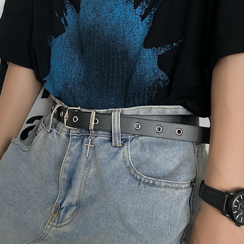 Thắt Lưng Phối Khóa Cài Phong Cách Hàn Quốc 19150 Thời Trang Cho Nam Và Nữ