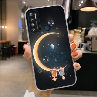 ỐP LƯNG DẺO TRONG VSMART JOY 4/LIVE 4/STAR 5.  IN HÌNH BẦU TRỜI ĐÊM ĐẦY SAO LẤP LÁNH NHẸ NHÀNG