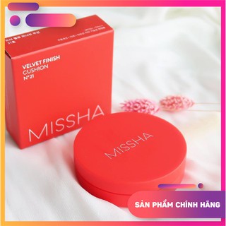 [CHÍNH HÃNG GIÁ SỐC] Phấn Nước Missha Velvet Finish Cushion SPF50+ PA+++