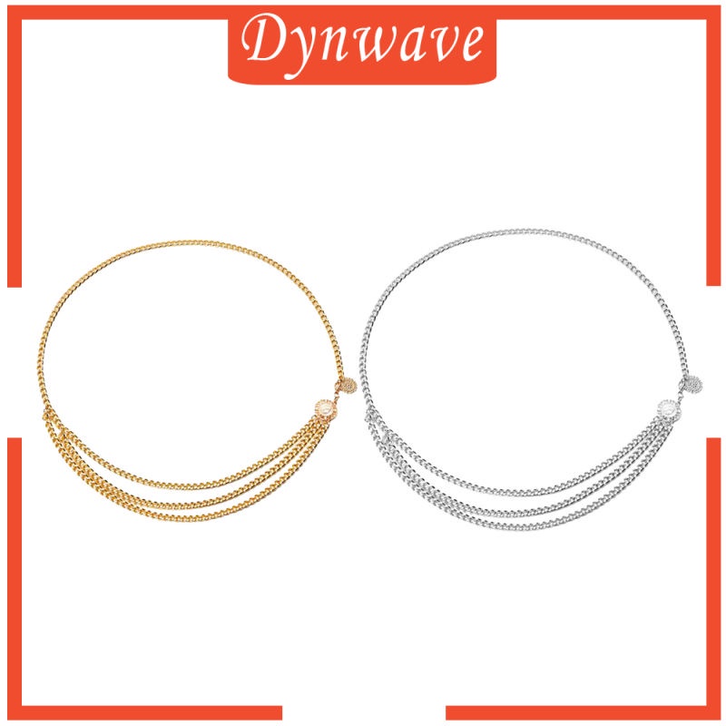 Thắt lưng hợp kim phối tua rua thời trang cho nữ