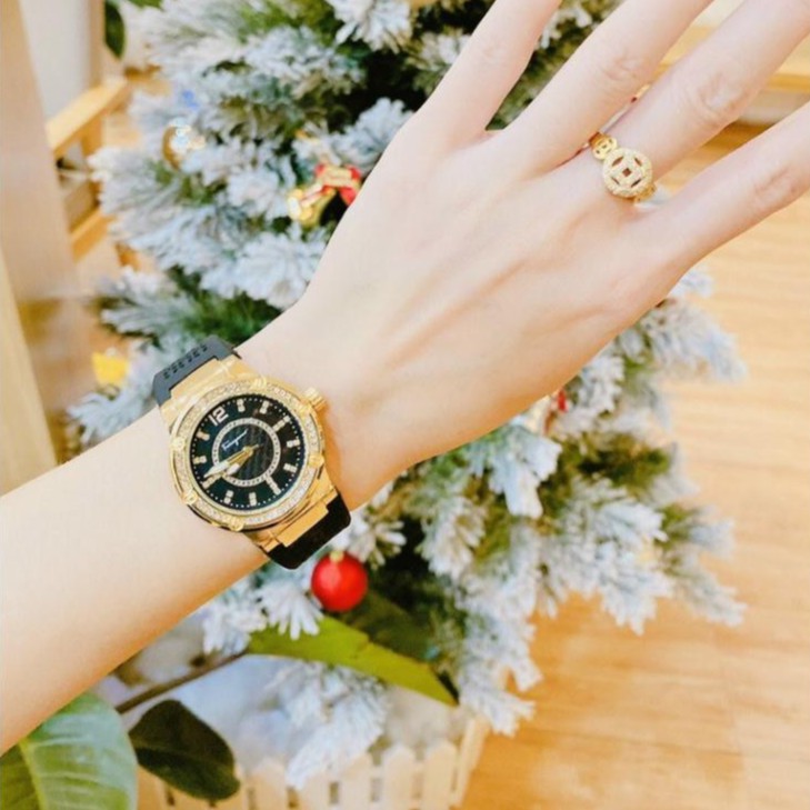 Đồng hồ nữ ferragamo viền đính đá kim cương sang chảnh,đẳngcấp, quý phái