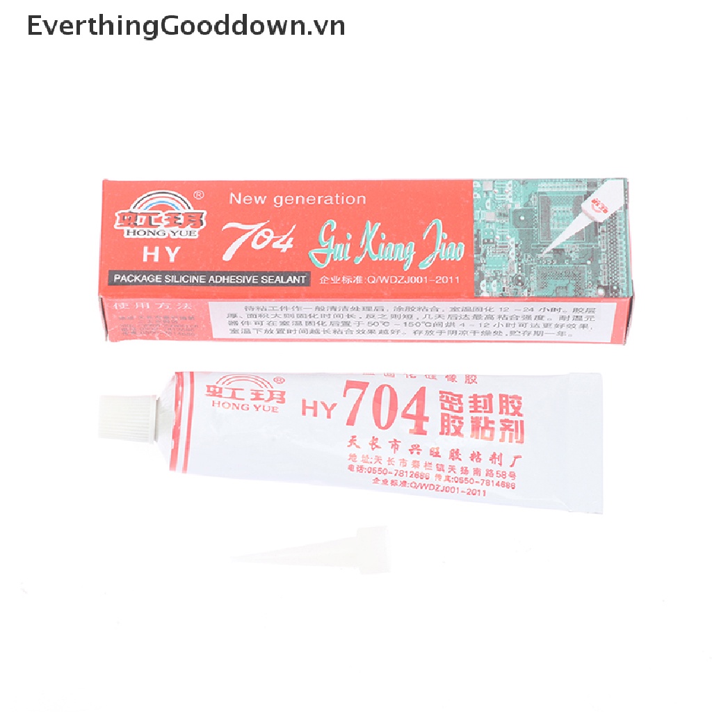 Keo Dán Niêm Phong Bằng Cao Su Silicone Chịu Nhiệt Độ Cao 30g 704
