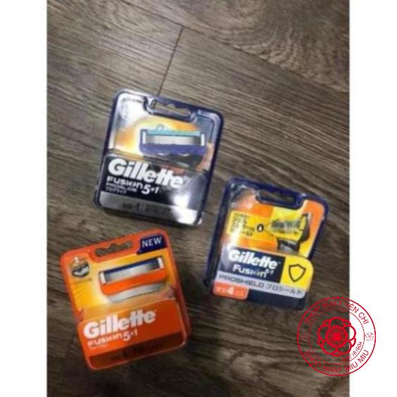 Lưỡi Dao Cạo Râu Gillette 5+1 Nhật bản