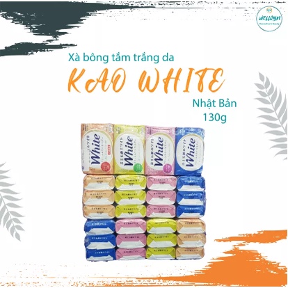 [Nhật Bản] Xà phòng tắm KAO White 130g