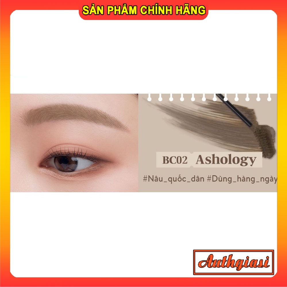 Mascara mày Black Rouge Colorrizing Master Browcara chuẩn dáng rõ nét