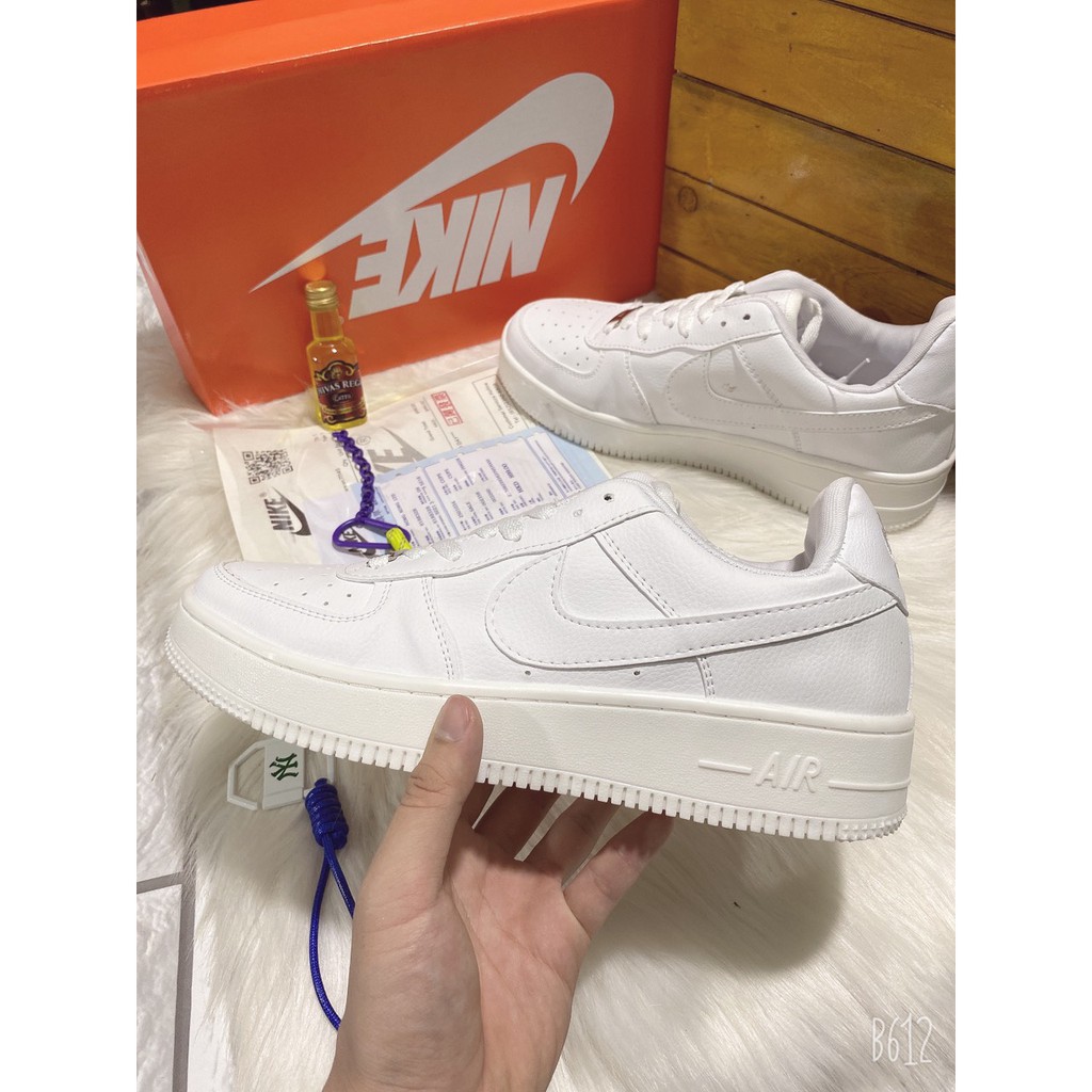 Giày Thể thao AF1 trắng đẹp - Giày sneaker Air Force 1 nam nữ full box bill