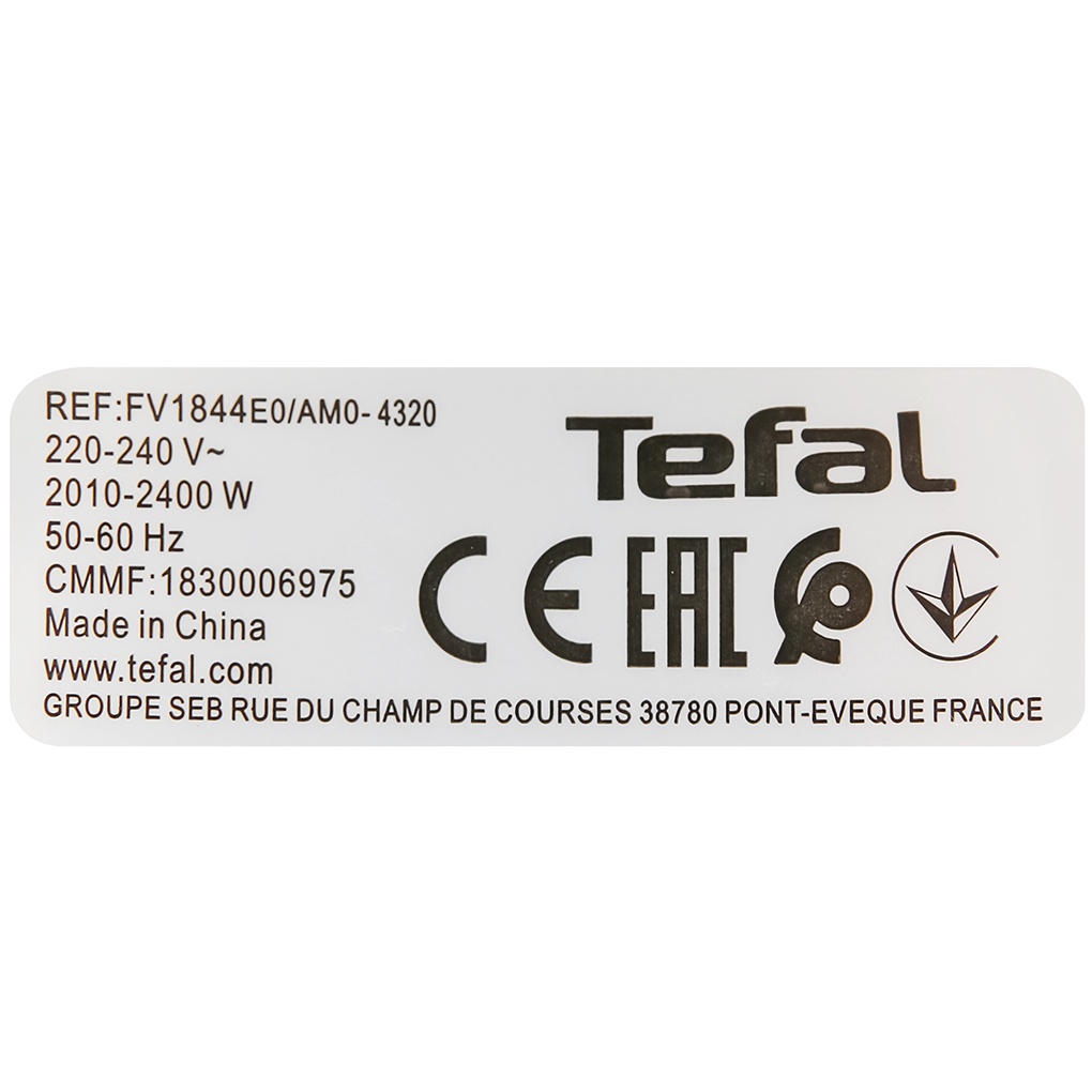 Bàn ủi hơi nước Tefal FV1844E0