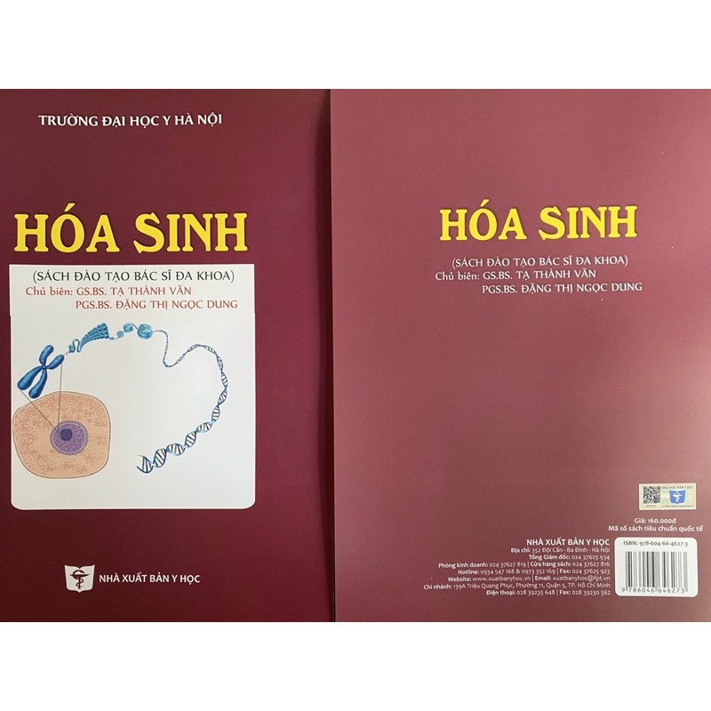 Sách - Hóa sinh (Sách đào tạo bác sĩ đa khoa)