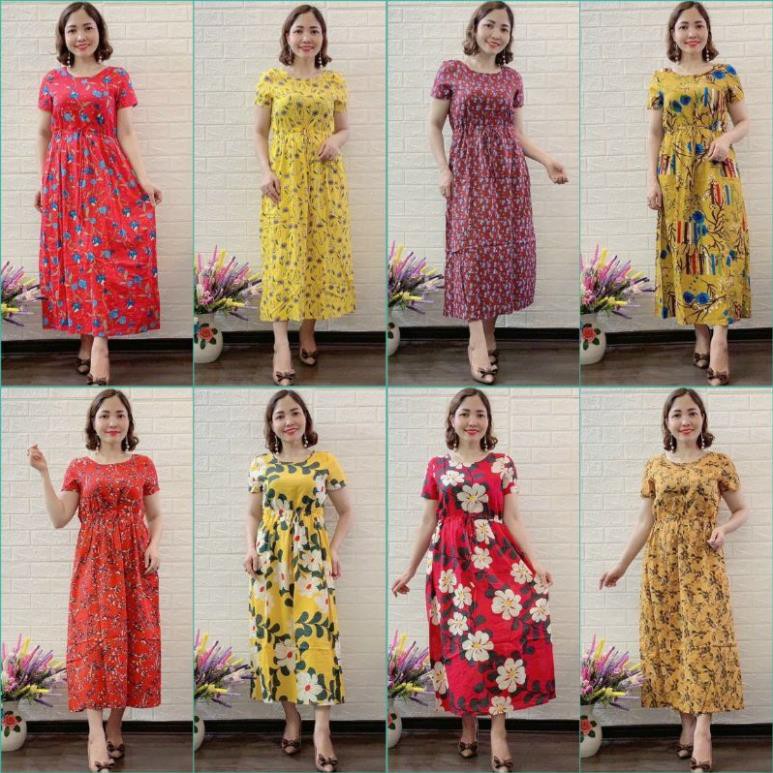 Váy Maxi Lanh Đũi Gia Huy - Hàng Đẹp Không Co- Giá Tốt ་