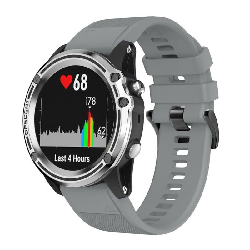 Dây đồng hồ tháo lắp nhanh 22mm bằng silicone cho Forerunner 935 Fenix 5 5X Plus Garmin