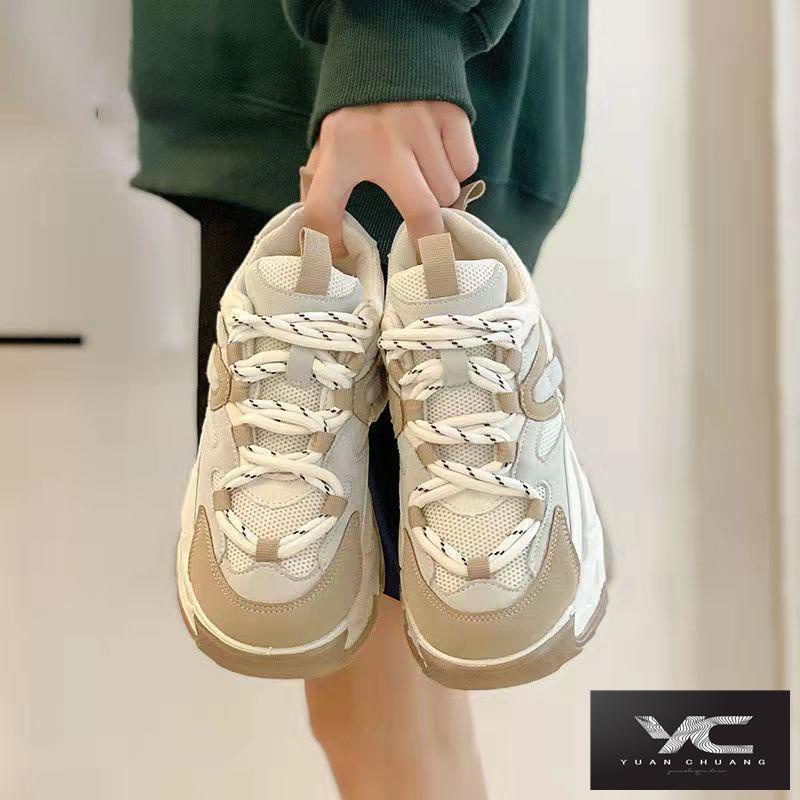 Giày Chạy Bộ Thể Thao Siêu Hot Hợp Thời Trang Phong Cách Hàn Quốc Dễ Phối Đồ Dành Cho Nữ